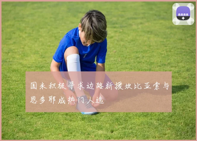 国米积极寻求边路新援坎比亚索与恩多耶成热门人选